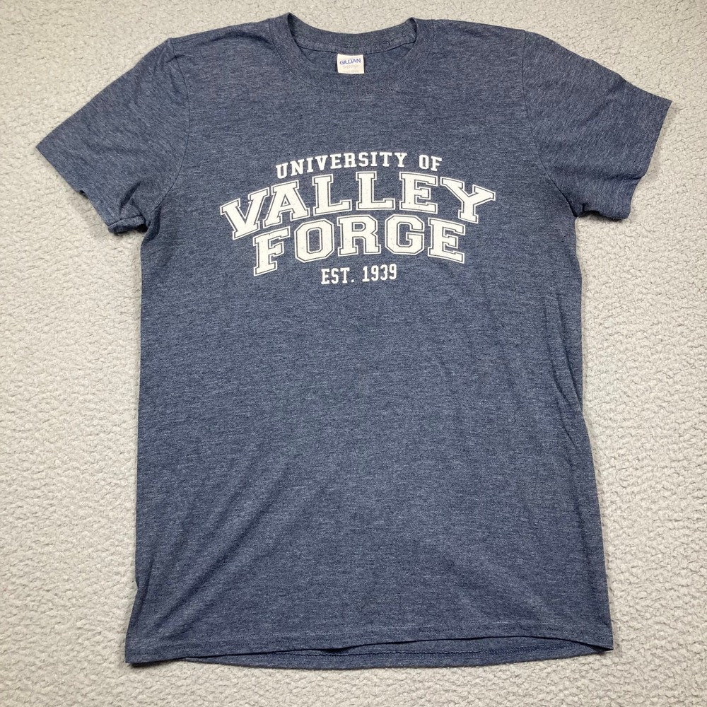 University of Valley Forge T Shirt Women's Small Gray Short Sleeve Bible College